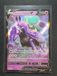 Pokemon - Chilling Reign - Shadow Rider Calyrex V 074/198