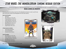 Load image into Gallery viewer, 2022 Topps Star Wars Mandalorian Chrome Beskar Edition Hobby Box
