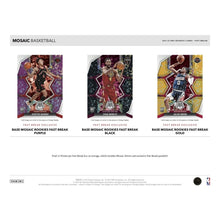 Load image into Gallery viewer, 2021-22  Panini Mosaic Basketball Fast Break Box
