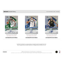 Load image into Gallery viewer, 2021-22  Panini Mosaic Basketball Fast Break Box
