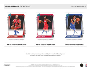 2021-22 Panini Donruss Optic Basketball Hybrid H2 Box