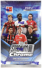 Load image into Gallery viewer, 2021-22 Topps Stadium Club Chrome Bundesliga Soccer Hobby
