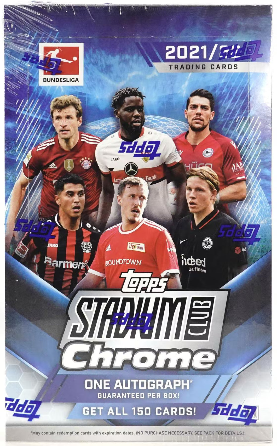 2021-22 Topps Stadium Club Chrome Bundesliga Soccer Hobby