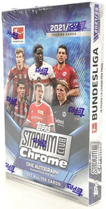 2021-22 Topps Stadium Club Chrome Bundesliga Soccer Hobby