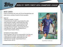 Load image into Gallery viewer, 2020-21 Topps Finest UEFA Champions League Soccer Hobby Box
