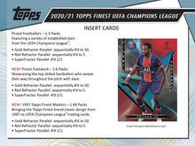 Load image into Gallery viewer, 2020-21 Topps Finest UEFA Champions League Soccer Hobby Box
