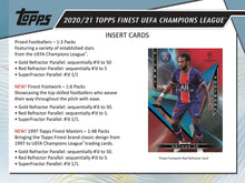 Load image into Gallery viewer, 2020-21 Topps Finest UEFA Champions League Soccer Mini Hobby Box
