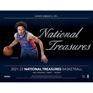 2021-22 Panini National Treasures Basketball Hobby 4-Box Case