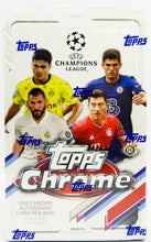 Load image into Gallery viewer, 2020-21 Topps Chrome UEFA Champions League Soccer Hobby Box
