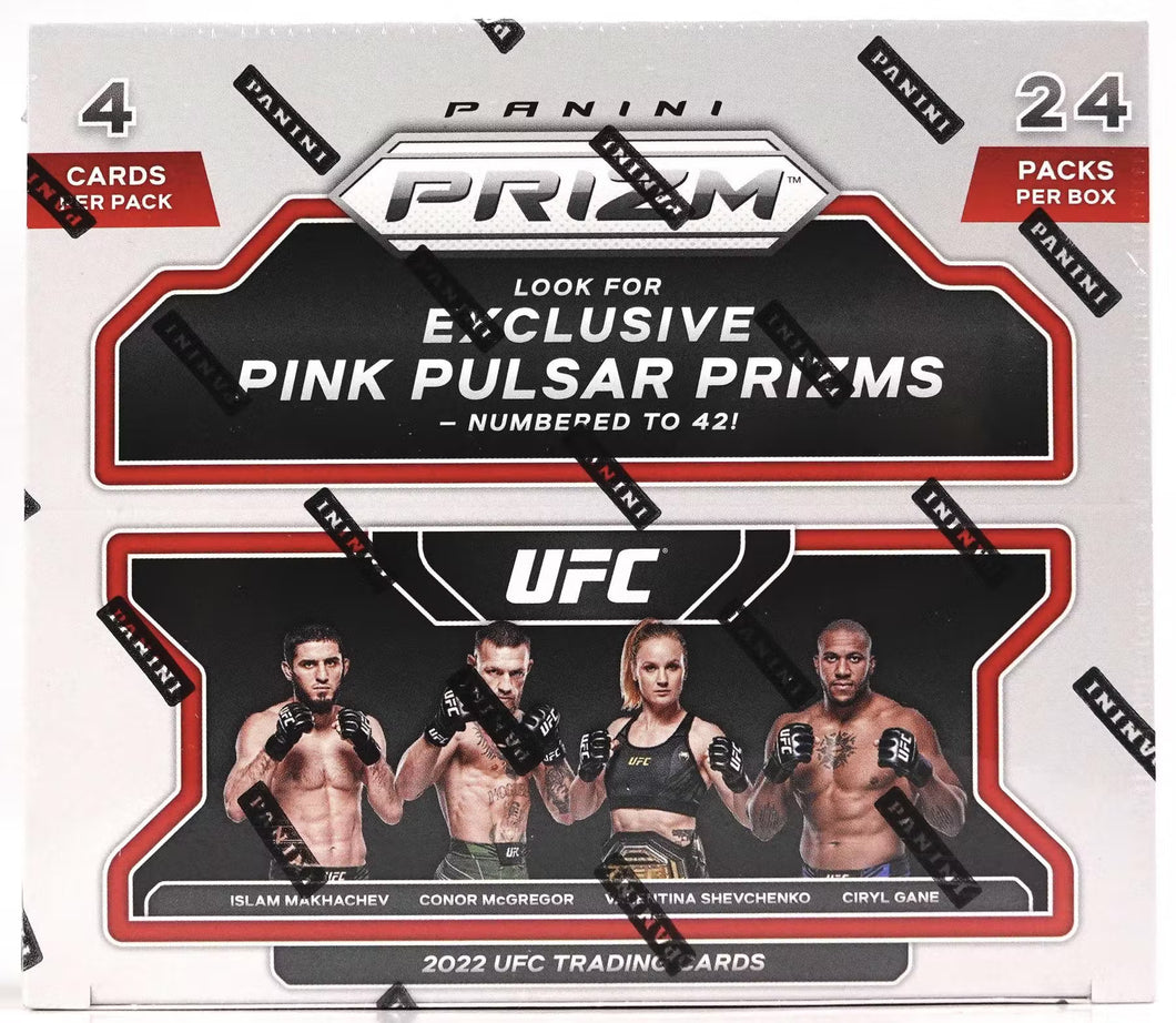 2022 Panini Prizm UFC Retail 24-Pack Box