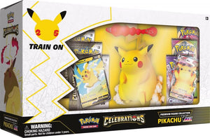 POKÉMON TCG Premium Figure Collection - Celebrations Pikachu Vmax Box