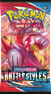 POKEMON TCG Sword and Shield - Battle Styles Booster