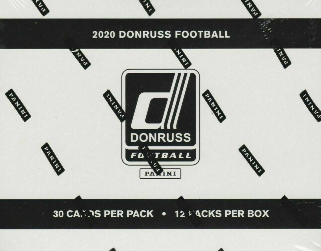 2020 Panini NFL Donruss Football Fat Pack Box (12 packs - 360 Cards)