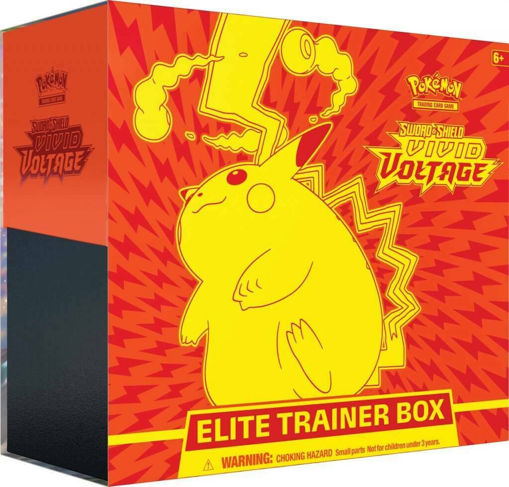 POKEMON TCG Sword and Shield- Vivid Voltage Elite Trainer Box ETB