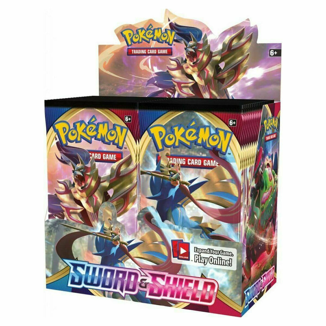 POKEMON TCG Sword and Shield Factory Sealed Booster Box