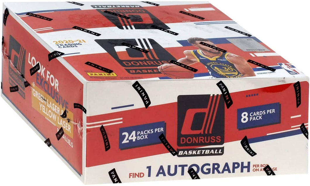 2020-21 Panini Donruss Basketball NBA Retail 24 Packs Box