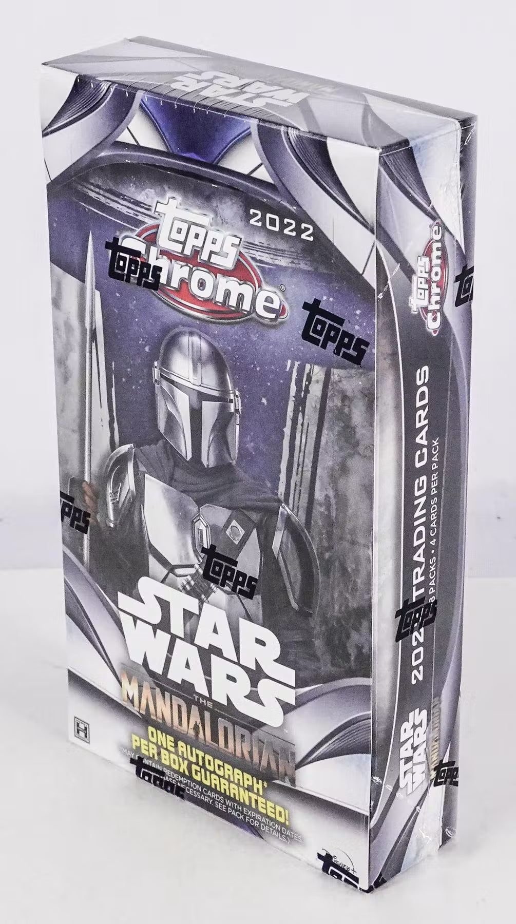 2022 Topps Star Wars Mandalorian Chrome Beskar Edition Hobby Box