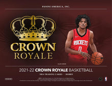 Load image into Gallery viewer, 2021-22 Panini Crown Royale Basketball Hobby Box
