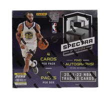 Load image into Gallery viewer, 2021-22 Panini Spectra Basketball Hobby Box
