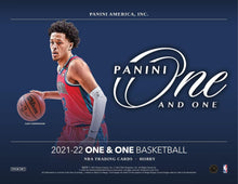 Load image into Gallery viewer, 2021-22 Panini One and One Basketball Hobby Box
