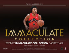 Load image into Gallery viewer, 2021-22 Panini Immaculate Basketball Hobby Box
