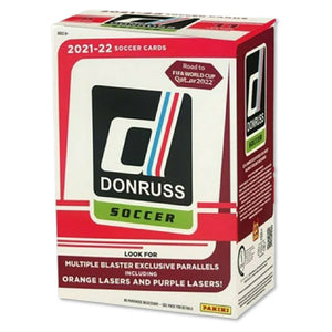 2021 - 22 Panini Donruss Soccer Road to Qatar Blaster Blaster Box