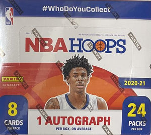 2020-21 Panini NBA Hoops Basketball Retail 24 Pack Box
