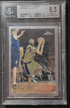 Load image into Gallery viewer, 1996 Topps Chrome #138 Kobe Bryant RC BGS 8.5
