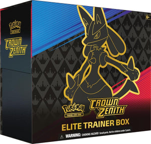 POKÉMON Crown Zenith Elite Trainer 10-Box Case