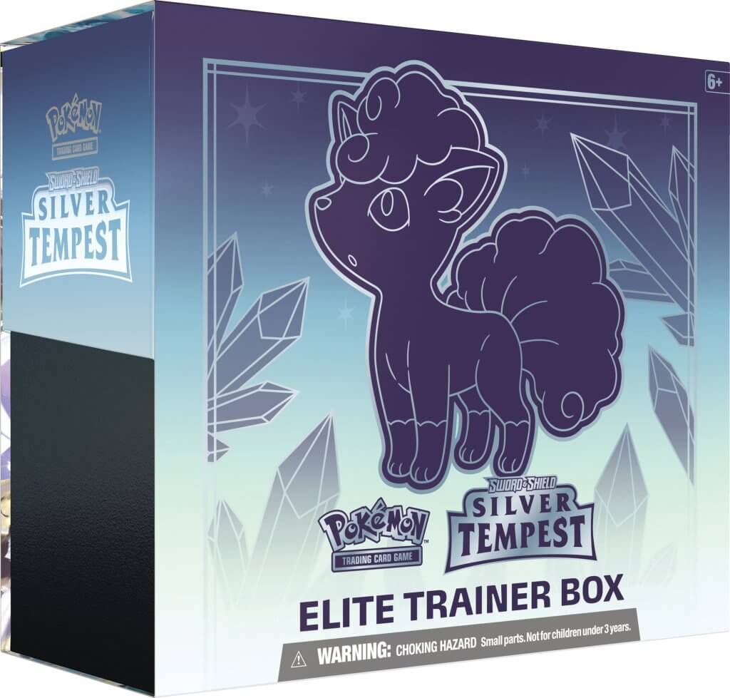 [IN STOCK] Pokémon TCG Sword and Shield - Silver Tempest Elite Trainer Box
