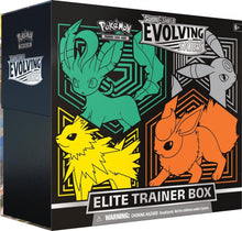 Load image into Gallery viewer, Pokemon Sword and Shield Evolving Skies Elite Trainer Box ETB (chosen at random)
