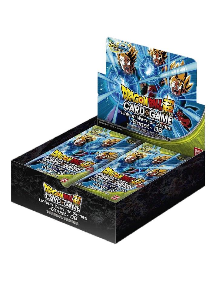 Dragon Ball Super Card Game Unison Warrior UW6 Saiyan Showdown Booster Box