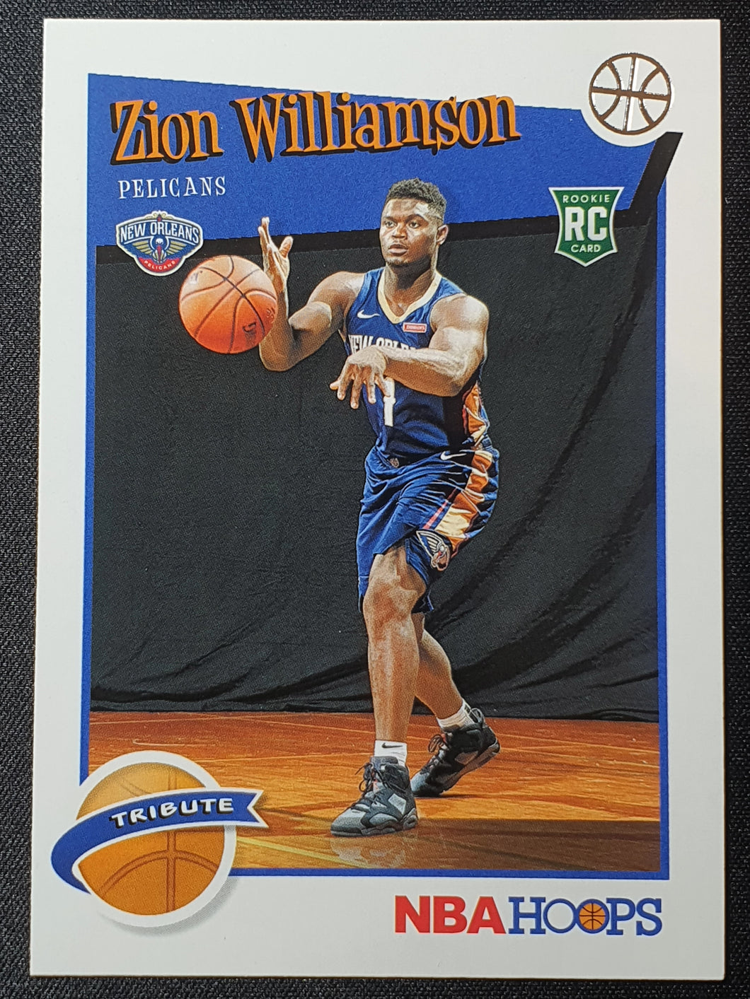 2019-20 Panini NBA HOOPS Tribute Zion Williamson #296 RC Rookie