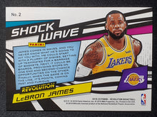 Load image into Gallery viewer, 2019-20 Panini Revolution LeBron James SHOCK WAVE  #2
