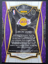 Load image into Gallery viewer, 2020-21 Panini Select LeBron James Red White Green PREMIER LEVEL #113
