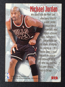 1995-96 Fleer Metal NUTS & BOLTS Michael Jordan GOAT