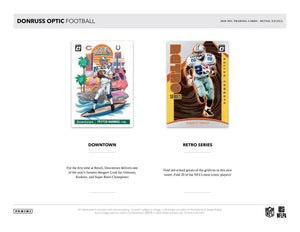 2020 - 2021 Panini Donruss Optic NFL Football 6-Pack Blaster Box (Purple Shock Parallels)