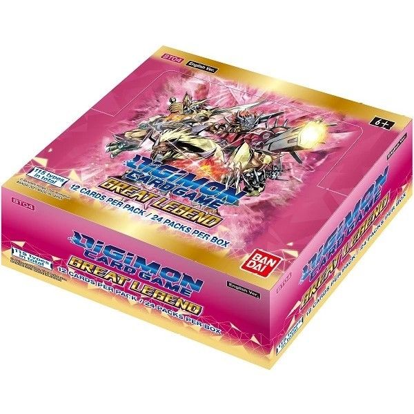 Digimon Card Game Series 04 Great Legend BT04 Booster Box