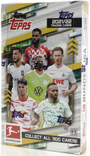 Load image into Gallery viewer, 2021-22 Topps Bundesliga Soccer Hobby Box

