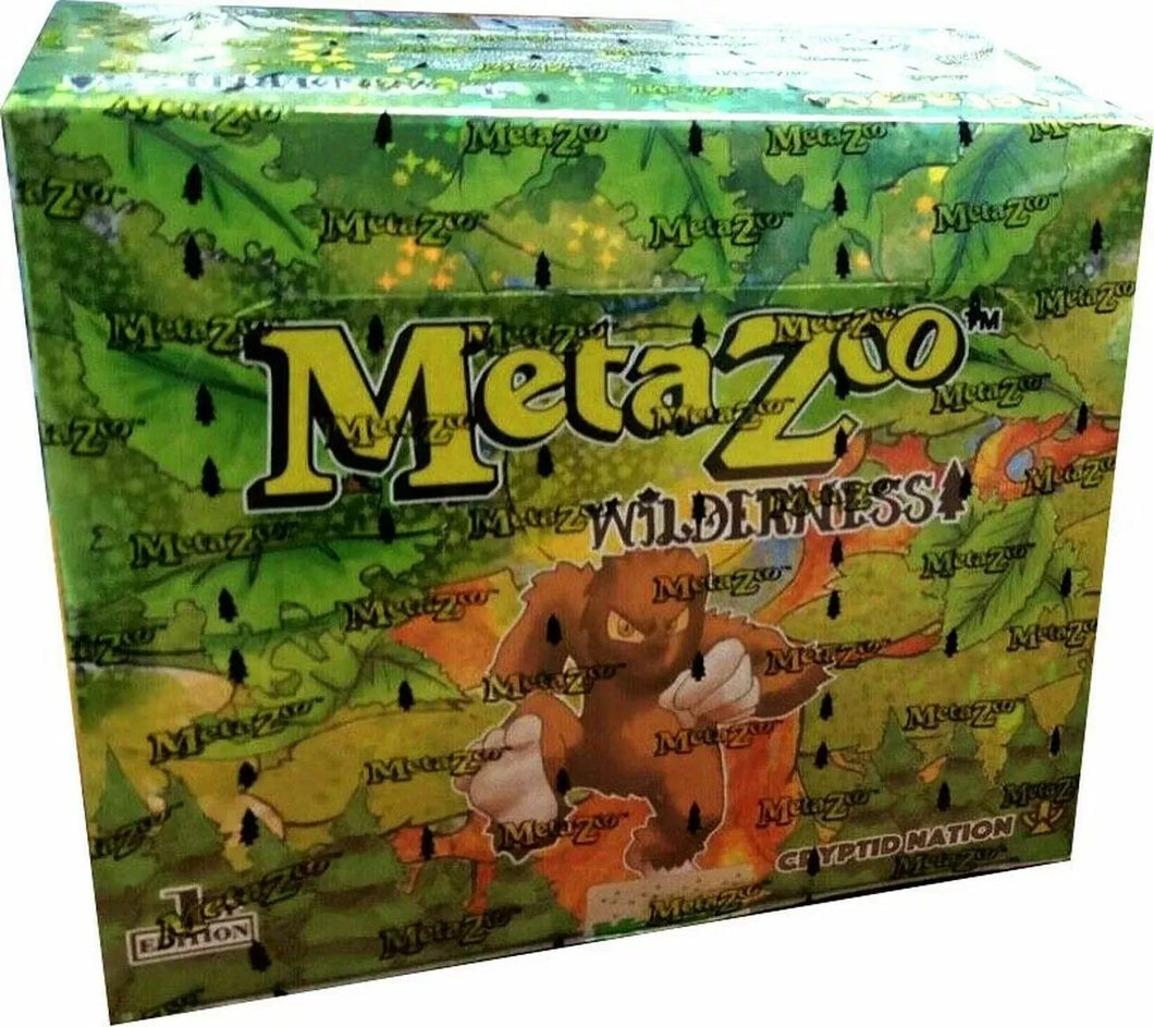 MetaZoo TCG Wilderness 1st Edition Booster Box (12th July)