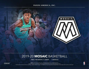 2019-20 Panini Mosaic Choice Basketball Hobby Box