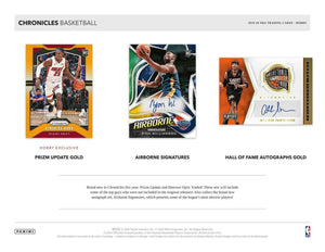 2019-20 Panini Chronicles Basketball Hobby Box