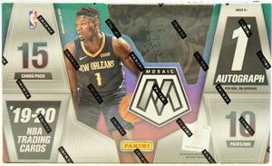 2019-20 Panini Mosaic NBA Basketball Hobby Box