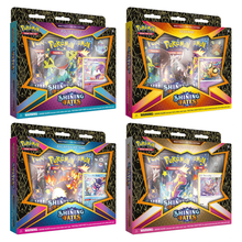Load image into Gallery viewer, Pokemon TCG Pin Collection Shining Fates Mad Party (Set of 4)
