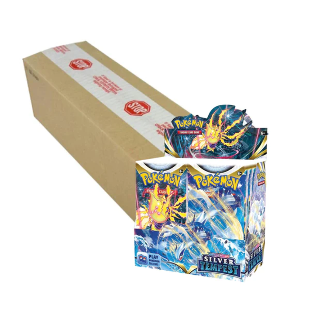 Pokémon Sword and Shield - Silver Tempest Booster 6 Boxes Case