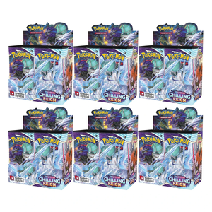 POKEMON TCG Sword and Shield Chilling Reign Booster Box X 6 In A Case