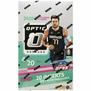 2020-21 Panini Donruss Optic Basketball Retail 20-Pack Box (Checkerboard Prizms!)