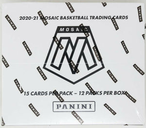 2020-21 Panini Mosaic Basketball Cello Multi Pack Box